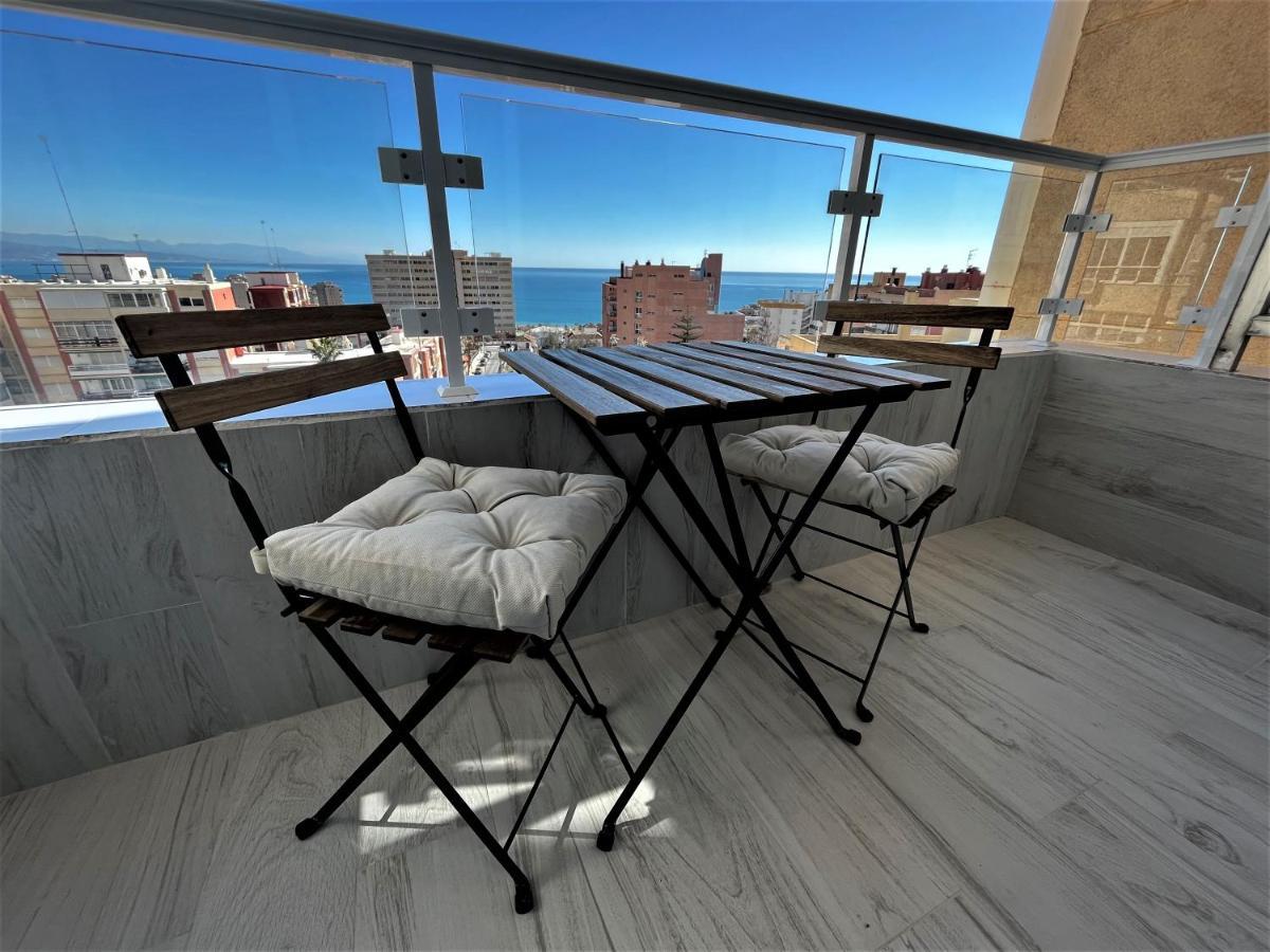 Ver853 - Estudio Con Terraza Vistas Al Mar, Piscina, Playa, Centro Torremolinos Ngoại thất bức ảnh